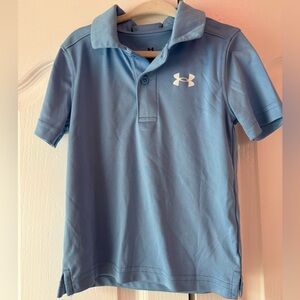 Under Armour Kids Light Blue Polo Shirt